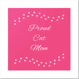 Cat Mom Posters and Art